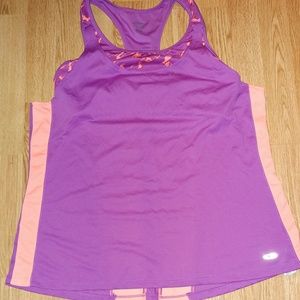Champion Racerback Tank Top with Shelf Bra